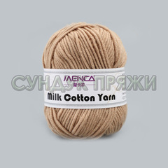 Milk Cotton Yarn 42 бежевый