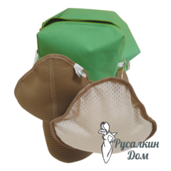 Послеоперационный текстильный вкладыш с наполнителем, модель ЭПМЖ -У-Н