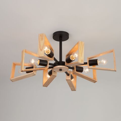 Потолочная люстра Eurosvet Klark 70056/8 черный