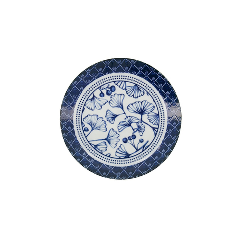 Тарелка 20.6см Tokyo Design 16716 синяя/белая