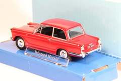 Triumph Herald red Cararama 1:43