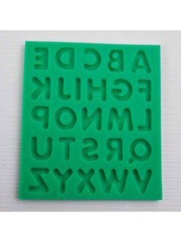 Молд силиконовый Алфавит английский 11*12 см