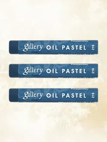 Пастель масляная мягкая профессиональная MUNGYO Gallery Прусский синий №219 (3шт)