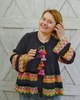 Описание кардигана Monica (автор Лена Родина)
