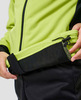 Детский утеплённый лыжный разминочный костюм Nordski Jr. Core Lime/Black