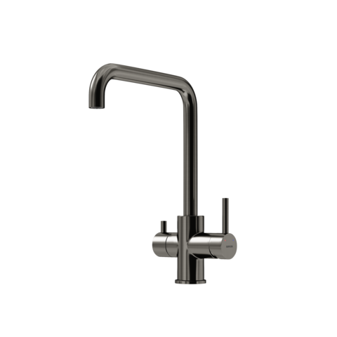 Sancos Vela SC4013GG Смеситель для кухни с краном для фильтрованной воды, цвет: воронёная сталь