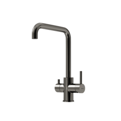 Sancos Vela SC4013GG Смеситель для кухни с краном для фильтрованной воды, цвет: воронёная сталь фото