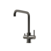 Sancos Vela SC4013GG Смеситель для кухни с краном для фильтрованной воды, цвет: воронёная сталь