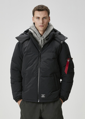 Парка Alpha Industries Puffer Parka Black (Черная)