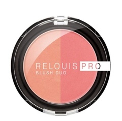 RELOUIS Румяна компактные RELOUIS PRO BLUSH DUO тон:201