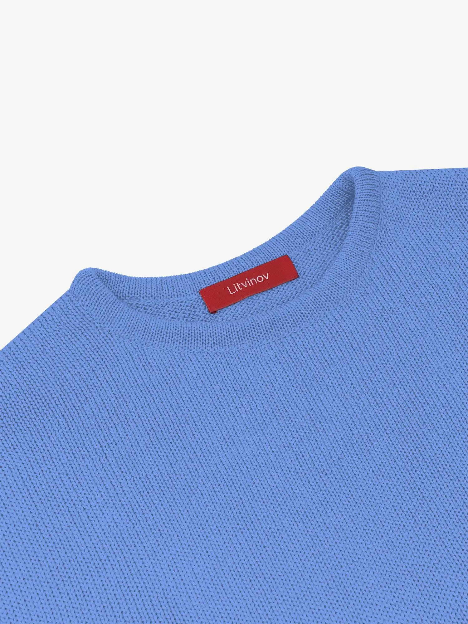 Джемпер оверсайз из экохлопка