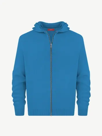 Толстовка на замке из шелка