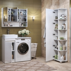 Шкаф комбинированный Urban 450 с зеркалом