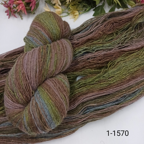 Дундага 6/1 шерсть секционного окрашивания 01-1570 420м/100гр