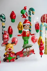 Сет гелиевых шаров Новогодние чудеса
