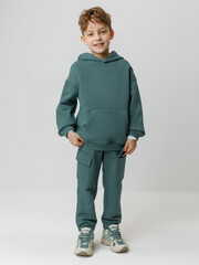 джемпер  для мальчика  КР 302803/темный малахит к626