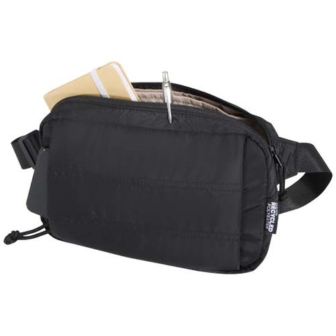 Поясная сумка Puffer, изготовленная из переработанных материалов согласно стандарту GRS, объемом 1,5 л