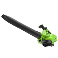 Воздуходувка-пылесос Greenworks GD60BVII 60V (368 км/ч) аккумуляторная, без АКБ и ЗУ