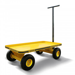 Тележка с поворотной осью Walzmatic 1000. Пенополиуретановые колеса
