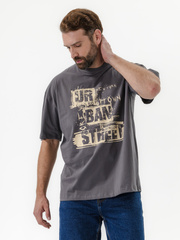 320003С-29 Футболка мужская, Антрацит