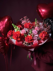 Авторский букет «Амурное сердце»