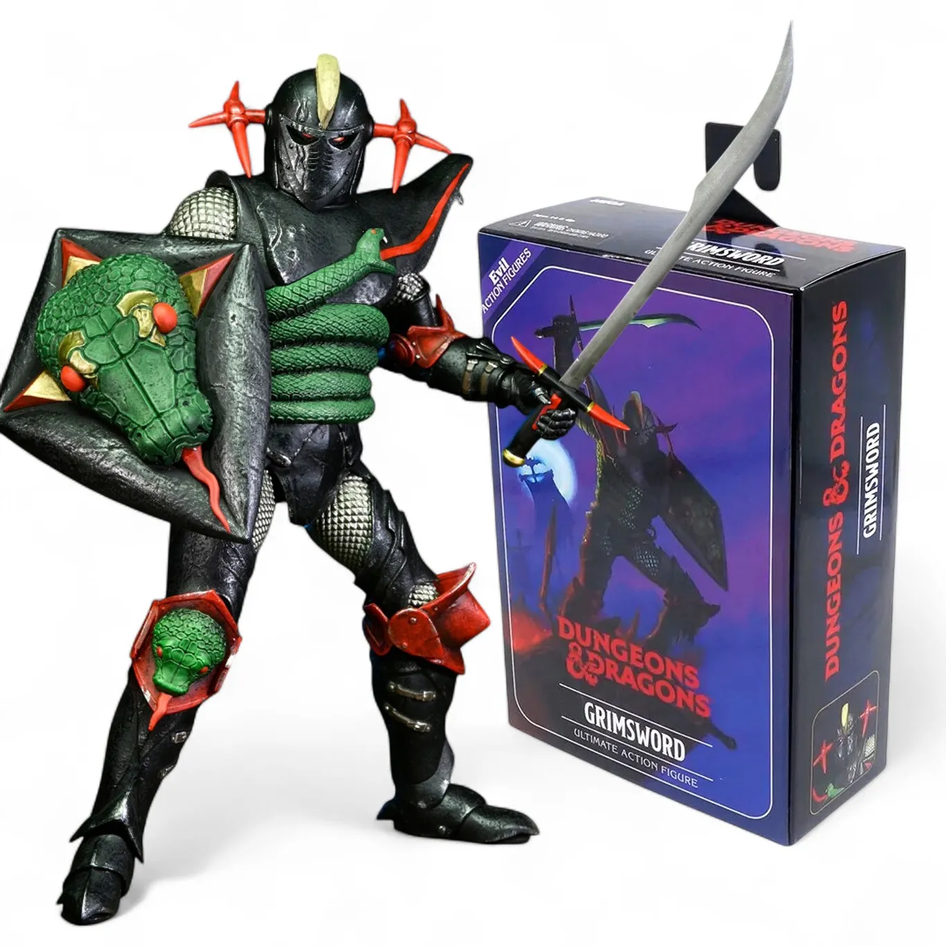 Фигурки Вардьюк и Гримсворд из игры Подземелья и Драконы Ultimate