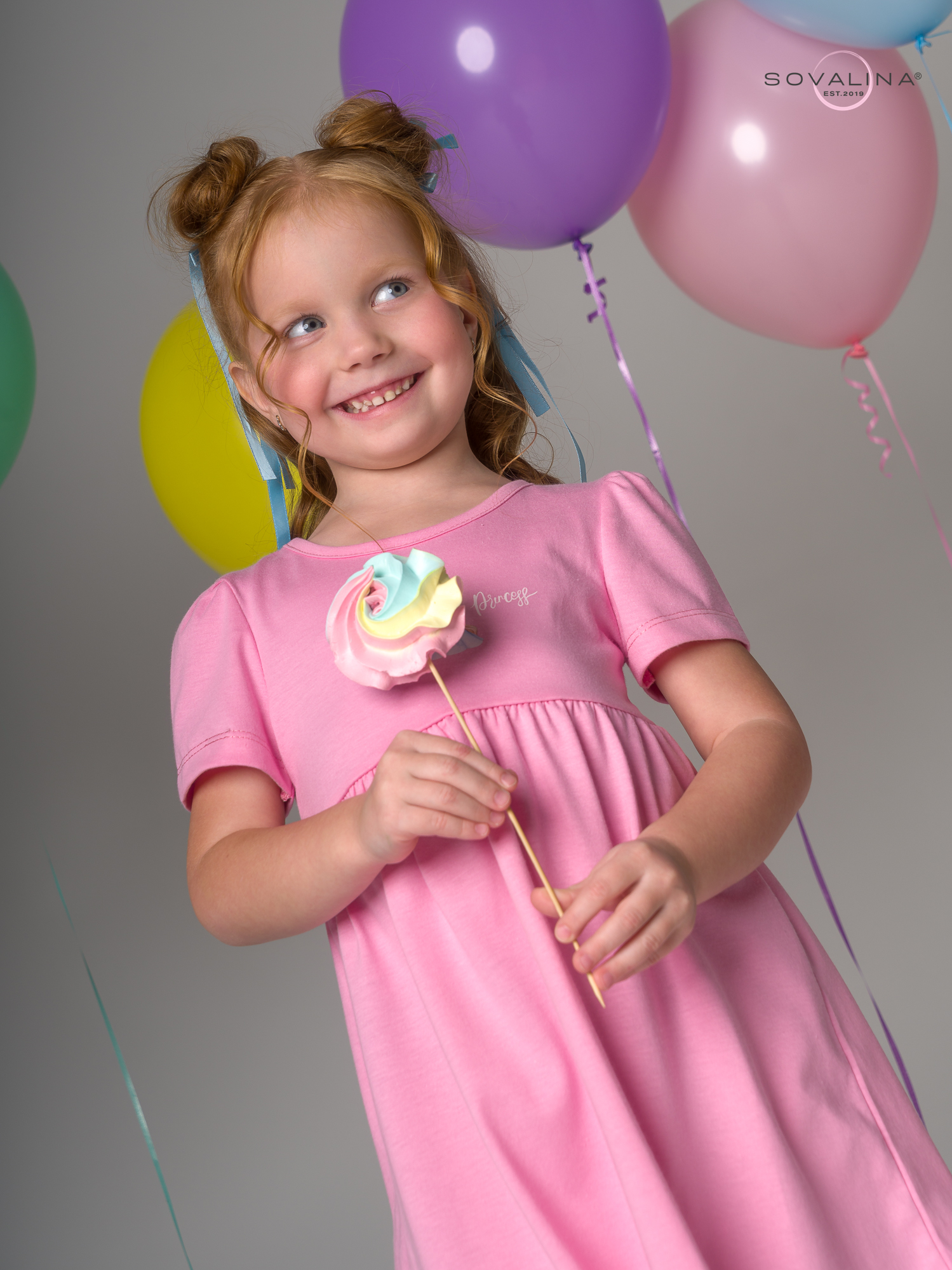 Платье Аленка к/р SG роза Princess Г