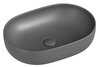 Ceramica Nova Element CN6047MH Умывальник чаша накладная овальная, 60x41.5, цвет: серый
