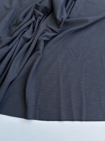 Трикотаж вискозный, слаб, Графит