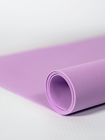 Фоамиран для творчества Иранский 1мм, сиреневый, 60х70 см (5шт)