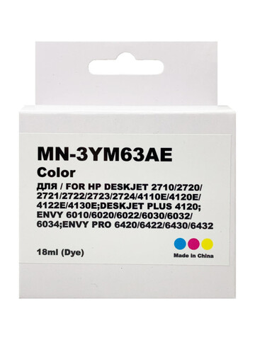 Картридж Myink 305XL 3YM63AE для HP DJ 2320/2710/2720 (R) Color (18ml)