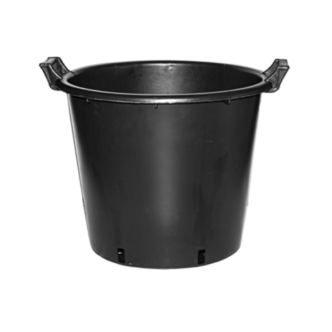Контейнер С РУЧКАМИ d50/45см, h41см, объем 50л, твердый (литой)