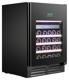 Винный шкаф Temptech Elegance EX60DRB двухзонный черный