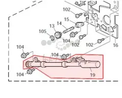 Блок переработки тонера Ricoh Toner Recycling Ass'y B2472395