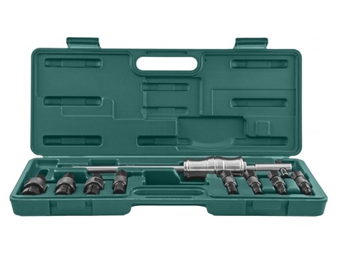 Jonnesway AE310082 Съемник подшипников с цанговыми захватами за внутреннюю обойму и обратным молотком в наборе, диапазон захватов 8-30 мм Jonnesway AE310082 Съемник подшипников с цанговыми захватами за внутреннюю обойму и обратным молотком в наборе, диапазон захватов 8-30 мм