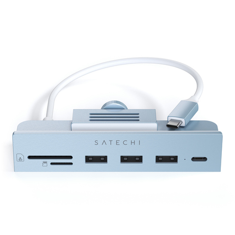 USB-хаб Satechi Aluminum USB-C Clamp Hub 24