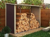 Дровница Greenstorage C 290х105 коричневая