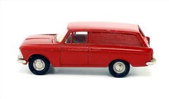 Moskvich-434 (bottom metal) red Agat Tantal Made in USSR 1:43