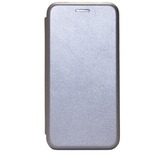 Чехол-книжка из эко-кожи Deppa Clamshell для Huawei Honor X8 (Серебро)