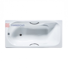 ВАННА ЧУГУННАЯ СИБИРЯЧКА 150х75 С РУЧКАМИ
