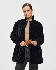 Куртка velvet silk стеганая