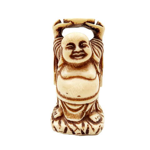 Хотей с чашей богатства. Минитюра нэцкэ. Азия, ХХ в.