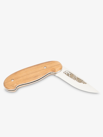 Нож «Лефортовский» (сталь 95х18, стабилизированный орех)