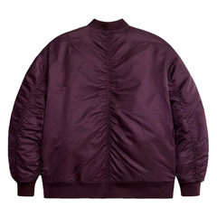 Бомбер Alpha Industries Oversized MA-1 Mod Bomber Jacket W Berry (Бордовый)