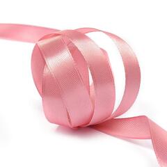 Лента атласная 12 мм розовая