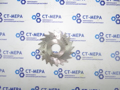 Фреза отрезная по металлу 63х2х16мм. z=20 Р6АМ5 с фаской без ш/п