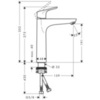 Смеситель для раковины-чаши Hansgrohe Focus 31518000