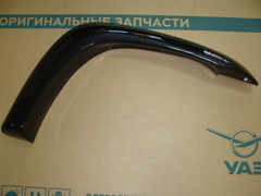 Молдинг переднего крыла правый УАЗ-3163 с 2014г.в. (черный металлик)