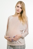 Джемпер для беременных 11282 розовый