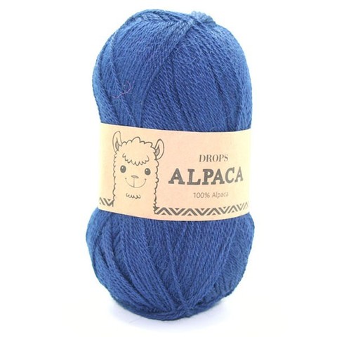 Пряжа Drops Alpaca 5575 темно-синий